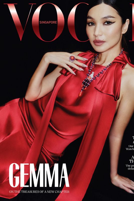 GEMMA CHAN for Vogue Singapore, June 2025