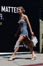 GIA SKOVA Out on Abbot Kinney Blvd in Venice Beach 056/12/2025