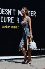 GIA SKOVA Out on Abbot Kinney Blvd in Venice Beach 056/12/2025
