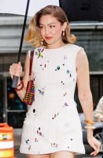 GIGI HADID Arrives at Altro Paradiso in New York City 05/28/2025