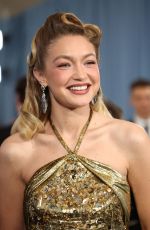 GIGI HADID at 2025 Met Gala Celebrating Superfine: Tailoring Black Style in New York 05/05/2025