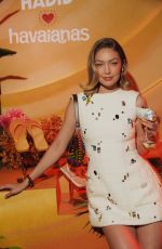 GIGI HADID at Gigi Hadid x Havaianas Collab Launch Event in New York City 05/28/2025