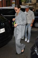 GIGI HADID Heading to The Human Situation Art Exhibition in New York City 05/08/2025