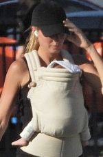 GISELE BUNDCHEN Out with Ner Newborn Son in Miami 04/30/2025