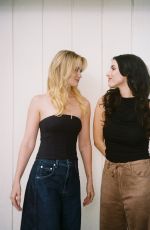 GRACE CAROLINE CURREY and VIRGINIA GARDNER at a Photoshoot, May 2025