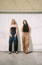 GRACE CAROLINE CURREY and VIRGINIA GARDNER at a Photoshoot, May 2025