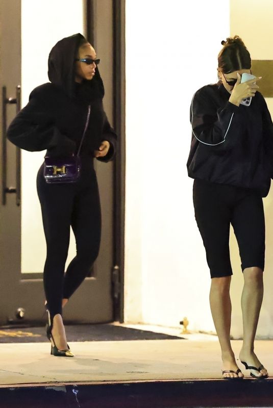 HAILEY BIEBER and LORI HARVEY at 88 Club in Beverly Hills 05/16/2025