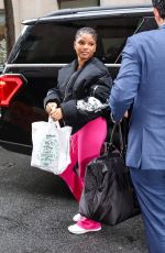 HALLE BAILEY Arrives at HeHotel in New York 05/04/2025