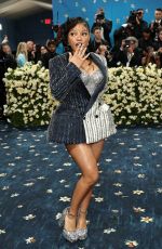 HALLE BAILEY at 2025 Met Gala Celebrating Superfine: Tailoring Black Style in New York 05/05/2025