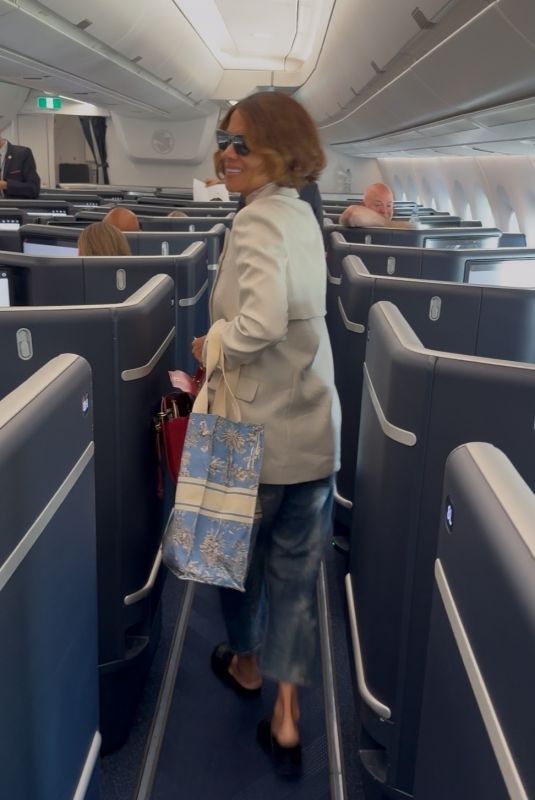 HALLE BERRY Heads to Los Angeles After Attending Cannes Film Festival 05/26/2025