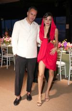 HANDE ERCEL at Giambattista Valli x Vogue100 Dinner Party in Cannes 05/15/2025