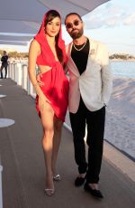 HANDE ERCEL at Giambattista Valli x Vogue100 Dinner Party in Cannes 05/15/2025