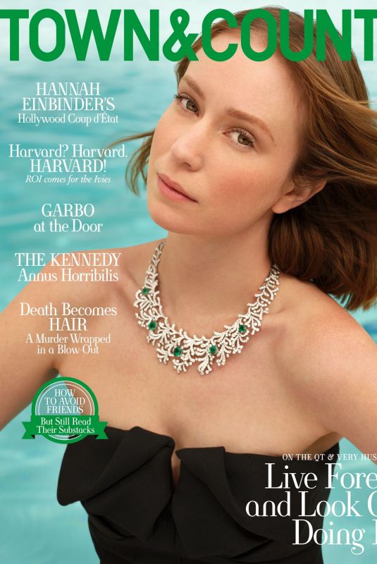 HANNAH EINBINDER for TOWN&COUNTRY, May 2025