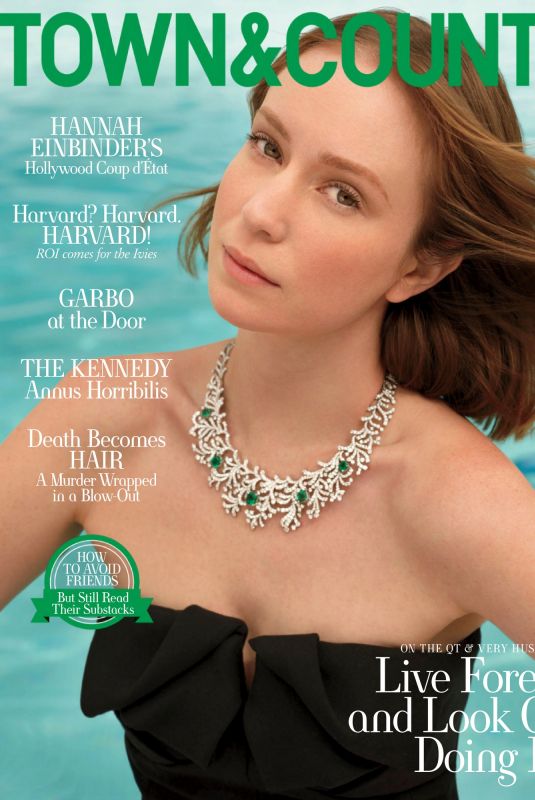 HANNAH EINBINDER in Town & Country Magazine, May 2025