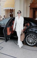 HAYLEY ATWELL Arrives at Carlton Hotel at 78th Cannes Film Festival 05/13/2025