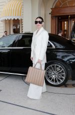 HAYLEY ATWELL Arrives at Carlton Hotel at 78th Cannes Film Festival 05/13/2025