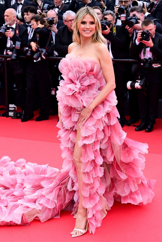 HEIDI KLUM at Leave One Day Premiere and Opening Ceremony of 78th Cannes Film Festival 05/13/2025