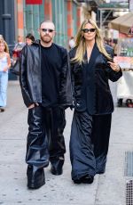 HEIDI KLUM Out in New York City 05/01/2025