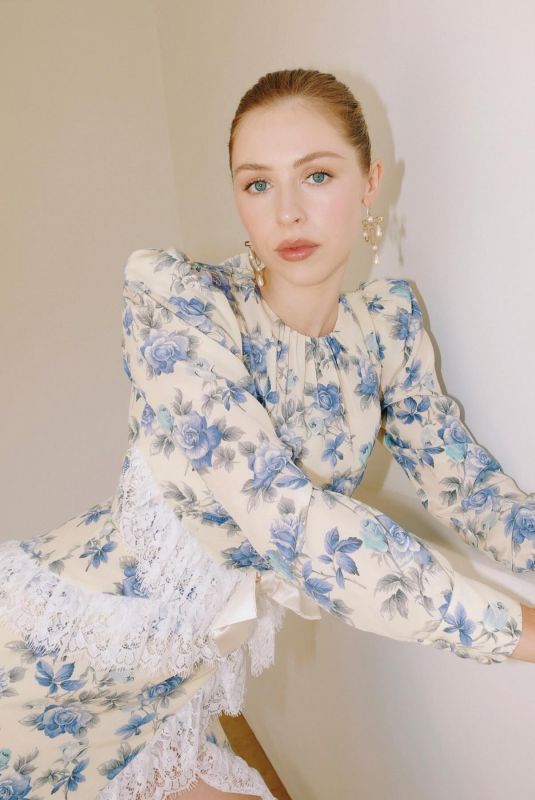 HERMIONE CORFIELD at a Photoshoot 05/20/2025