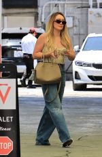 HILARY DUFF Arrives for Lunch at E Baldi in Beverly Hills 05/14/2025
