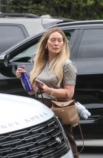 HILARY DUFF Shopping at Chloe on Melrose Place in Los Angeles 05/07/2025