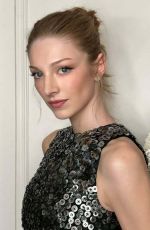 HUNTER SCHAFER Arrives at Johnnie Walker x Olivier Rousteing Pre-Met Gala Dinner Party in New York 05/03/2025
