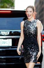 HUNTER SCHAFER Arrives at Johnnie Walker x Olivier Rousteing Pre-Met Gala Dinner Party in New York 05/03/2025