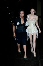 HUNTER SCHAFER Arrives at Richie Akiva