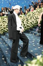 HUNTER SCHAFER at 2025 Met Gala Celebrating Superfine: Tailoring Black Style in New York 05/05/2025