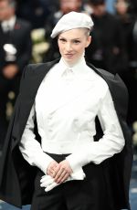 HUNTER SCHAFER at 2025 Met Gala Celebrating Superfine: Tailoring Black Style in New York 05/05/2025