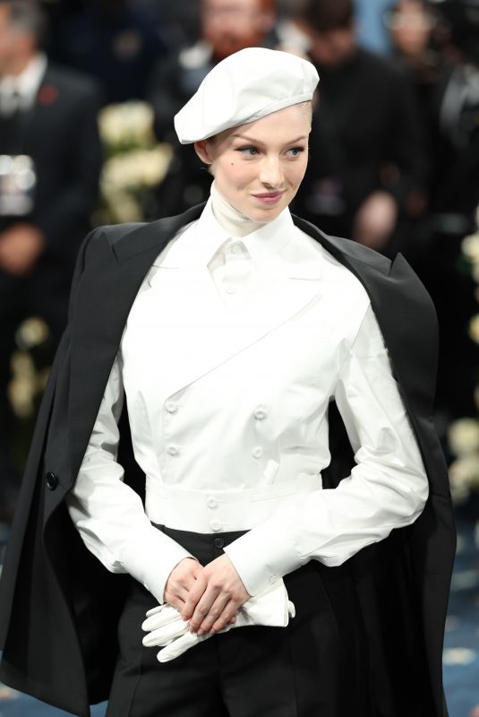 HUNTER SCHAFER at 2025 Met Gala Celebrating Superfine: Tailoring Black Style in New York 05/05/2025