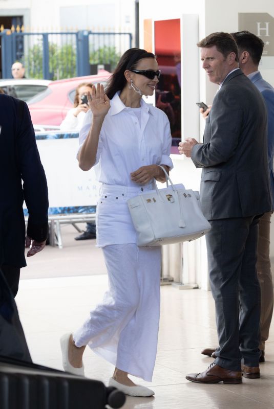 IRINA SHAYK Ahead of 78th Cannes Film Festival in Cannes 05/12/2025