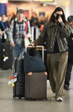 IRINA SHAYK Arrives at JFK Airport in New York City 05/17/2025