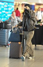 IRINA SHAYK Arrives at JFK Airport in New York City 05/17/2025