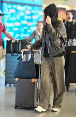 IRINA SHAYK Arrives at JFK Airport in New York City 05/17/2025