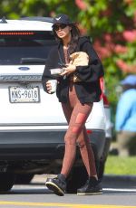 IRINA SHAYK Out for Coffee in The Hamptons 05/27/2025