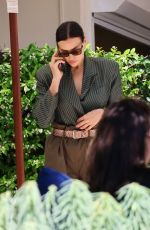 IRINA SHAYK Out for Lunch at Hotel Martinez in Cannes 05/15/2025