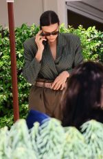IRINA SHAYK Out for Lunch at Hotel Martinez in Cannes 05/15/2025