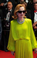 ISABELLE HUPPERT at The Richest Woman in the World Premiere at 78th Cannes Film Festival 05/18/2025