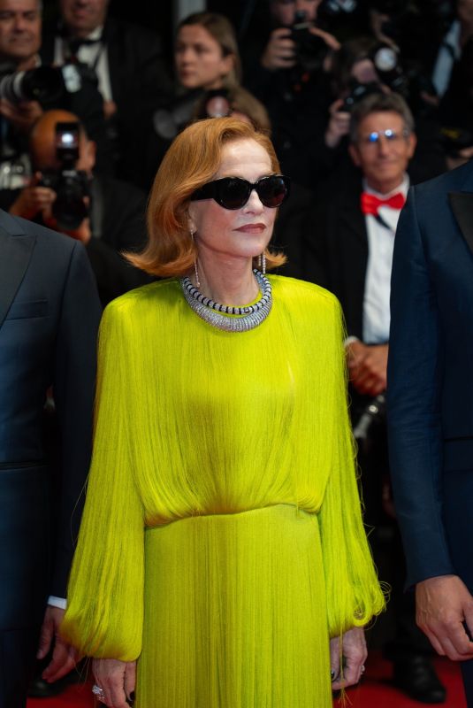 ISABELLE HUPPERT at The Richest Woman in the World Premiere at 78th Cannes Film Festival 05/18/2025