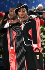 JANELLE MONAE at 2025 Met Gala Celebrating Superfine: Tailoring Black Style in New York 05/05/2025