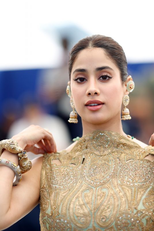 JANHVI KAPOOR at Homebound Photocall at 78th Cannes Film Festival 05/21/2025