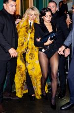 JENNA ORTEGA and SABRINA CARPENTER at A$AP Rocky Met Gala After After Party at Jean