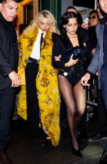 JENNA ORTEGA and SABRINA CARPENTER at A$AP Rocky Met Gala After After Party at Jean