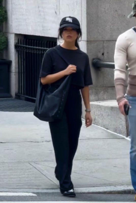 JENNA ORTEGA Leaves Mark Hotel in New York City 05/03/2025