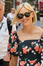 JENNI FALCONER Out in a Floral Dress in London 04/30/2025