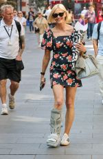 JENNI FALCONER Out in a Floral Dress in London 04/30/2025