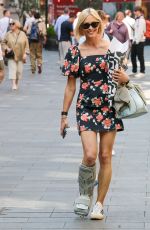 JENNI FALCONER Out in a Floral Dress in London 04/30/2025