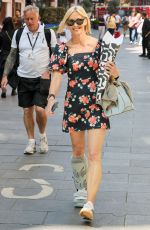 JENNI FALCONER Out in a Floral Dress in London 04/30/2025