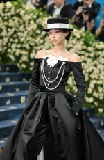 JENNIE at 2025 Met Gala Celebrating Superfine: Tailoring Black Style in New York 05/05/2025